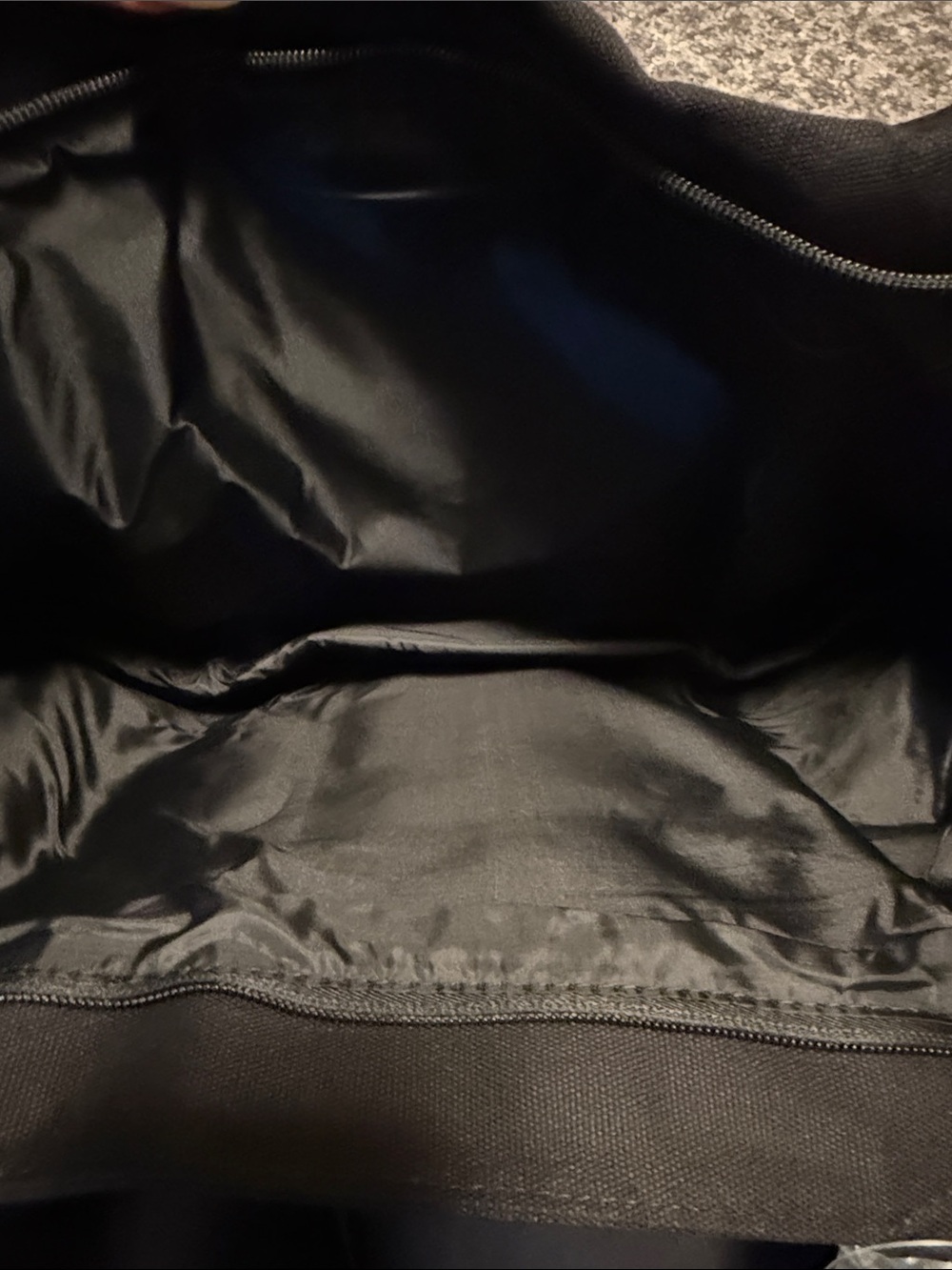 Victoria's Secret Black and Silver Sequin Logo Tote - Picture 5 of 5